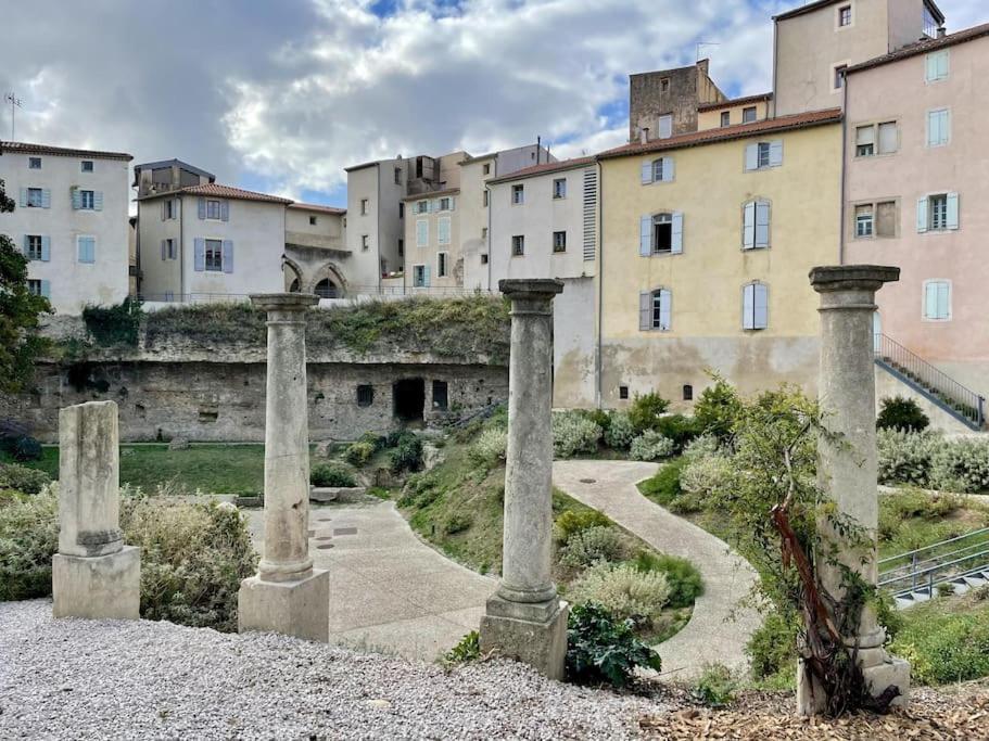 Le Moulin 3 - Appartement Tout Confort Centre Ville - Beziers - Wifi - Tv Connecte ภายนอก รูปภาพ